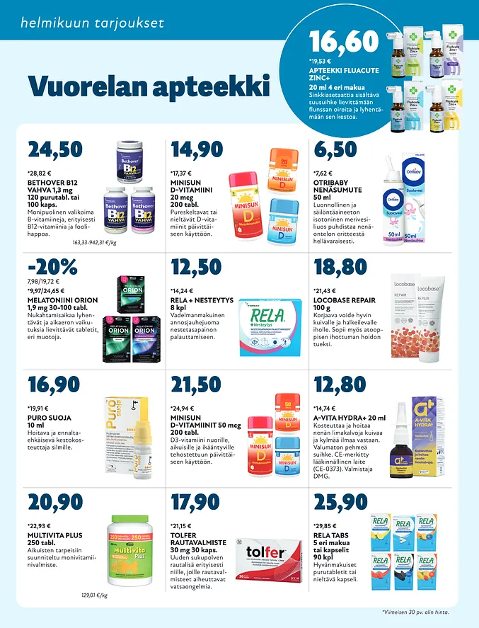 Apteekin tarjoukset